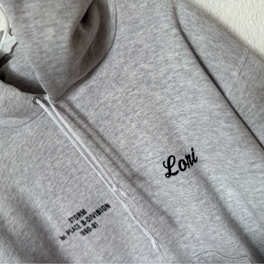 Vintage Gray Hoodie - Picture 5 of 5